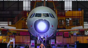 Airbus Final Assembly Line Asia assembles its first A321 aircraft
