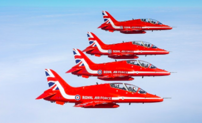Emirates announces A380 flypast with Red Arrows
