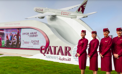 Qatar Airways unveils new branding at London Heathrow Terminal 4