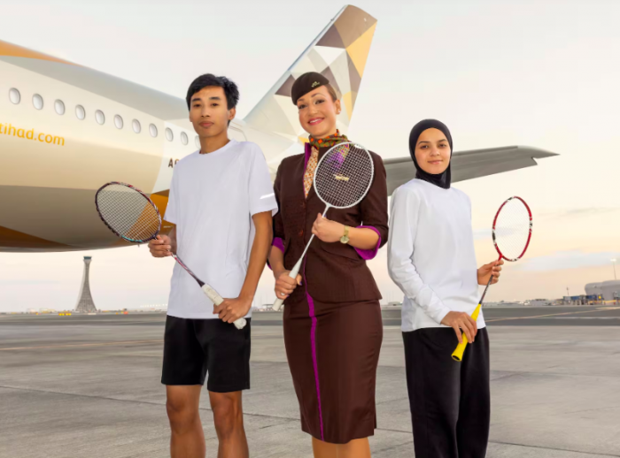 Etihad Airways announced as official global airline partner of Badminton World Federation