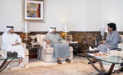 Emirates Chairman receives PayPal leadership team