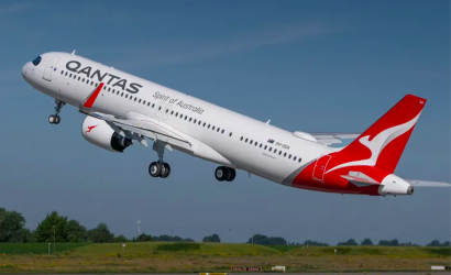 Qantas takes delivery of its first Airbus A321XLR