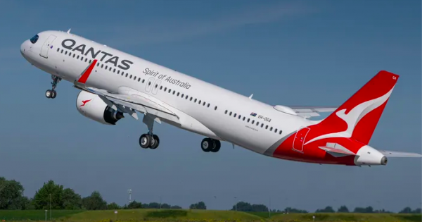Qantas takes delivery of its first Airbus A321XLR