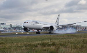 First Dreamliner with Lufthansa Allegris lands in Frankfurt