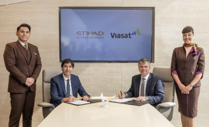 Etihad Airways enhances guest experience with expanded Viasat partnership