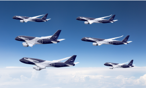 An anniversary fleet for Lufthansa