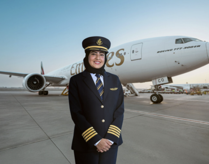Emirates promotes its first Emirati female captains, inspiring the next generation of women