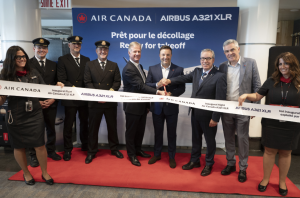 Air Canada’s Glowing Hearted Era Begins as First Airbus A321XLR Commercial Flight Takes Off