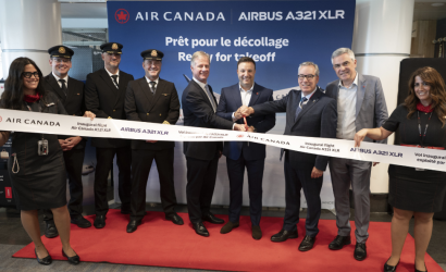 Air Canada’s Glowing Hearted Era Begins as First Airbus A321XLR Commercial Flight Takes Off