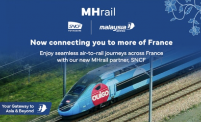 Malaysia Airlines to enhance European connectivity through SNCF Voyageurs Rail Partnership