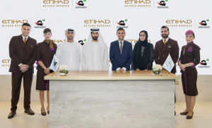 Etihad and UAE Wrestling Federation sign MoU