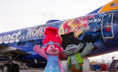 SOUTHWEST AIRLINES UNVEILS SPECIAL TROLLS-THEMED AIRCRAFT TO CELEBRATE DREAMWORKS NEW MOVIE