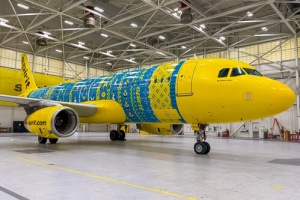 Spirit Airlines Takes Holiday Cheer to the Skies with New Special-Edition Livery