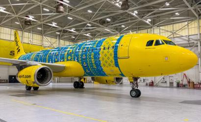 Spirit Airlines Takes Holiday Cheer to the Skies with New Special-Edition Livery