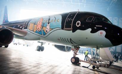 Brussels Airlines brings Tintin to the skies