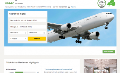 TripAdvisor launches airline reviews to global audience