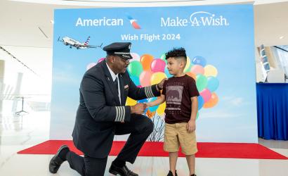 American Airlines, Make-A-Wish® and Disney host Wish Flight