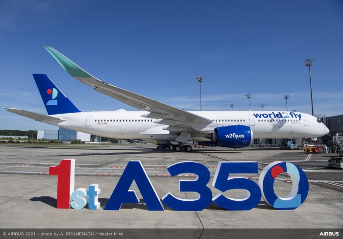 World2fly receives first Airbus A350-900