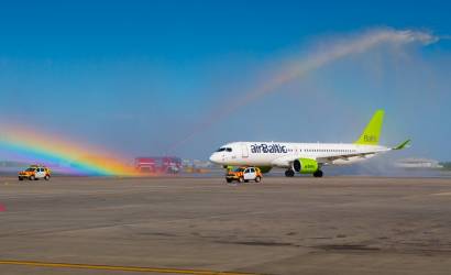 Sheremetyevo Airport welcomes first airBaltic CS300