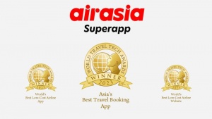 airasia Superapp Named ‘Asia’s Best Travel Booking App’ at World Travel Tech Awards 2023