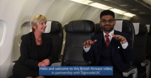 TRAVEL EXPERIENCE FOR DEAF AND HARD-OF-HEARING CUSTOMERS TO IMPROVE WITH NEW BRITISH AIRWAYS PARTNER