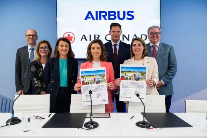 Air Canada and Airbus launch joint initiative to scale domestic Canadian SAF