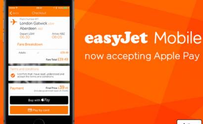 easyJet launches Apple Pay