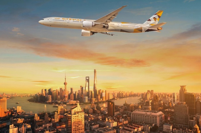 News: Etihad Airways adds flights to Shanghai as travel
demand to and from China grows