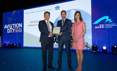 Cathay Cargo Receives IATA’s CEIV Lithium Batteries Certification