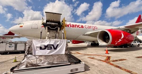 Avianca Cargo and DSV transport 58 tons of humanitarian aid to Venezuela