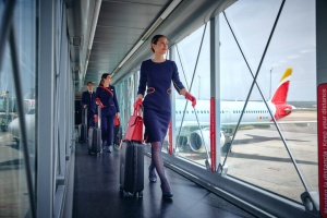 Spanish talent flies high nearly 7,000 Iberia employees will wear uniforms designed by Teresa Helbig