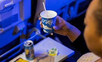 Alaska Airlines eliminates inflight plastic cups