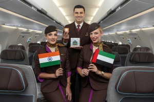 Etihad Airways’ New A321LR Makes India Debut  on Inaugural Flight to Kolkata