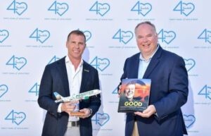 Frontier Airlines Honors Sandals Resorts Founder Gordon “Butch” Stewart