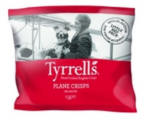 Tyrrells partners with Virgin’s ‘Little Red’ to launch plane crisps