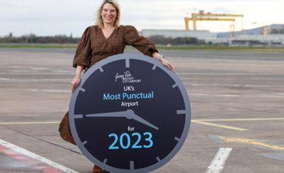 Belfast City Airport Earns Top Spot as UK’s Most Punctual Hub for 2023
