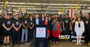 Hertz and Mayor Dyer Launch “Hertz Electrifies Orlando”