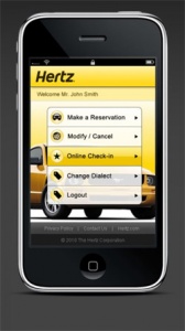 Hertz steps up online experience