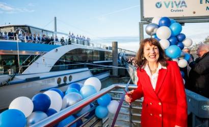 VIVA Cruises Celebrates the Christening of its Third New Build Ship, VIVA ENJOY