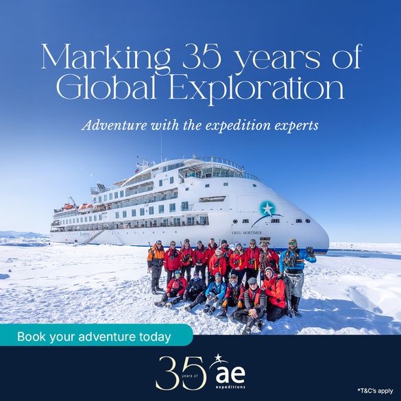 AE Expeditions Marks 35 Years of Exploration With Global Anniversary Offer