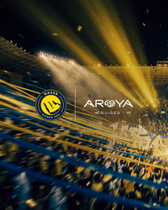 AROYA Cruises 2026-27 মৌসুমের জন্য আল নাসর FC এর সাথে তার স্পনসরশিপ চুক্তি পুনর্নবীকরণ করেছে