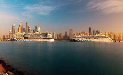 Aida arrives at new Dubai Cruise Terminal