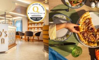 Princess Cruises Celebrates Prestigious Ospitalità Italiana Certification for Alfredo’s Pizzeria