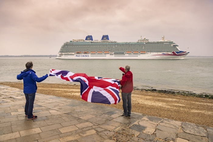 Britannia departs from Southampton as P&O Cruises returns
