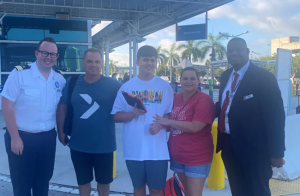 Carnival helps family return to New Jersey