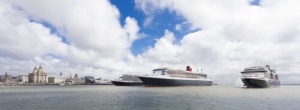 Cunard Reveals Historic Four Queens Celebration in Liverpool