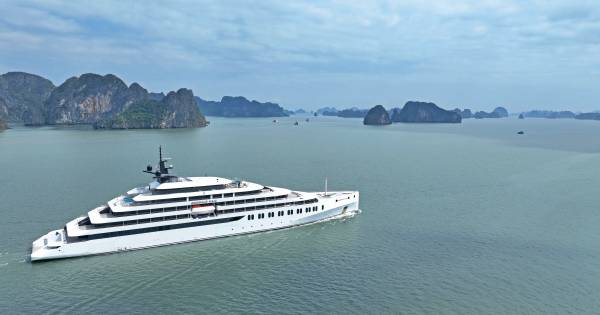Emerald Cruises’ newest yacht Emerald Kaia prepares for launch