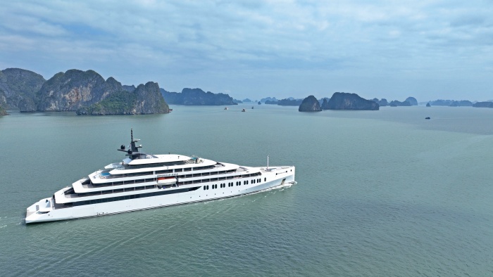 Emerald Cruises’ newest yacht Emerald Kaia prepares for launch