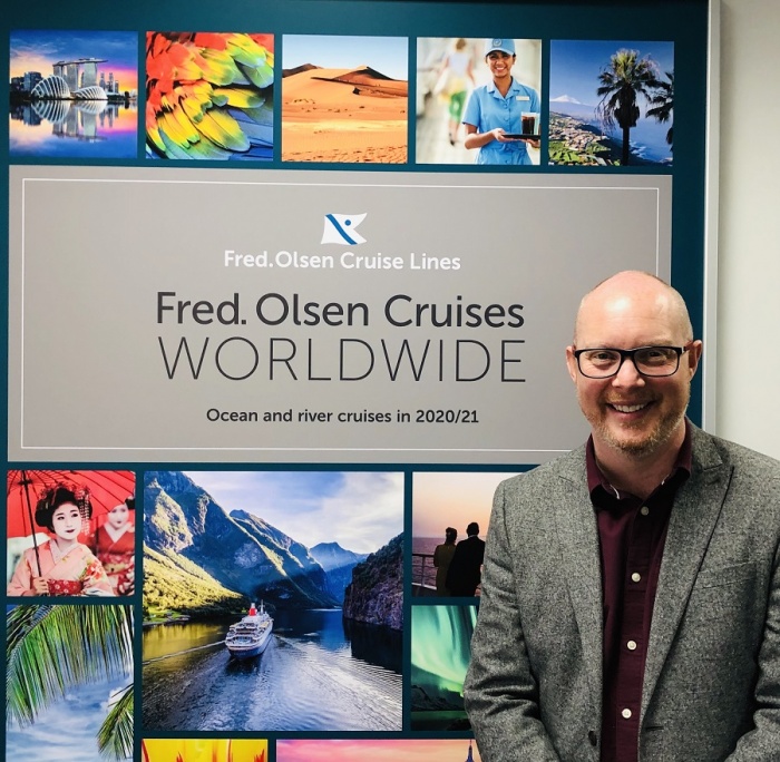 Ridgeon appointed head of sales for Fred. Olsen Cruise Lines