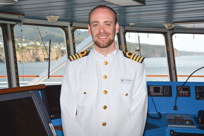Breaking Travel News interview: James Griffiths, captain, Scenic Eclipse